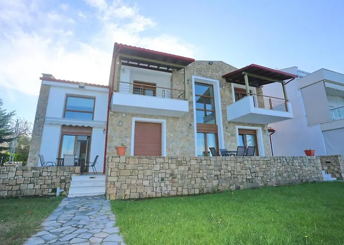 Omega - Beachfront, Garden, Bbq Chaniotis