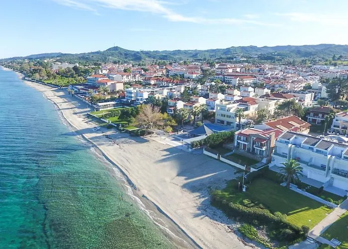 Omega - Beachfront, Garden, Bbq Villa Chaniotis